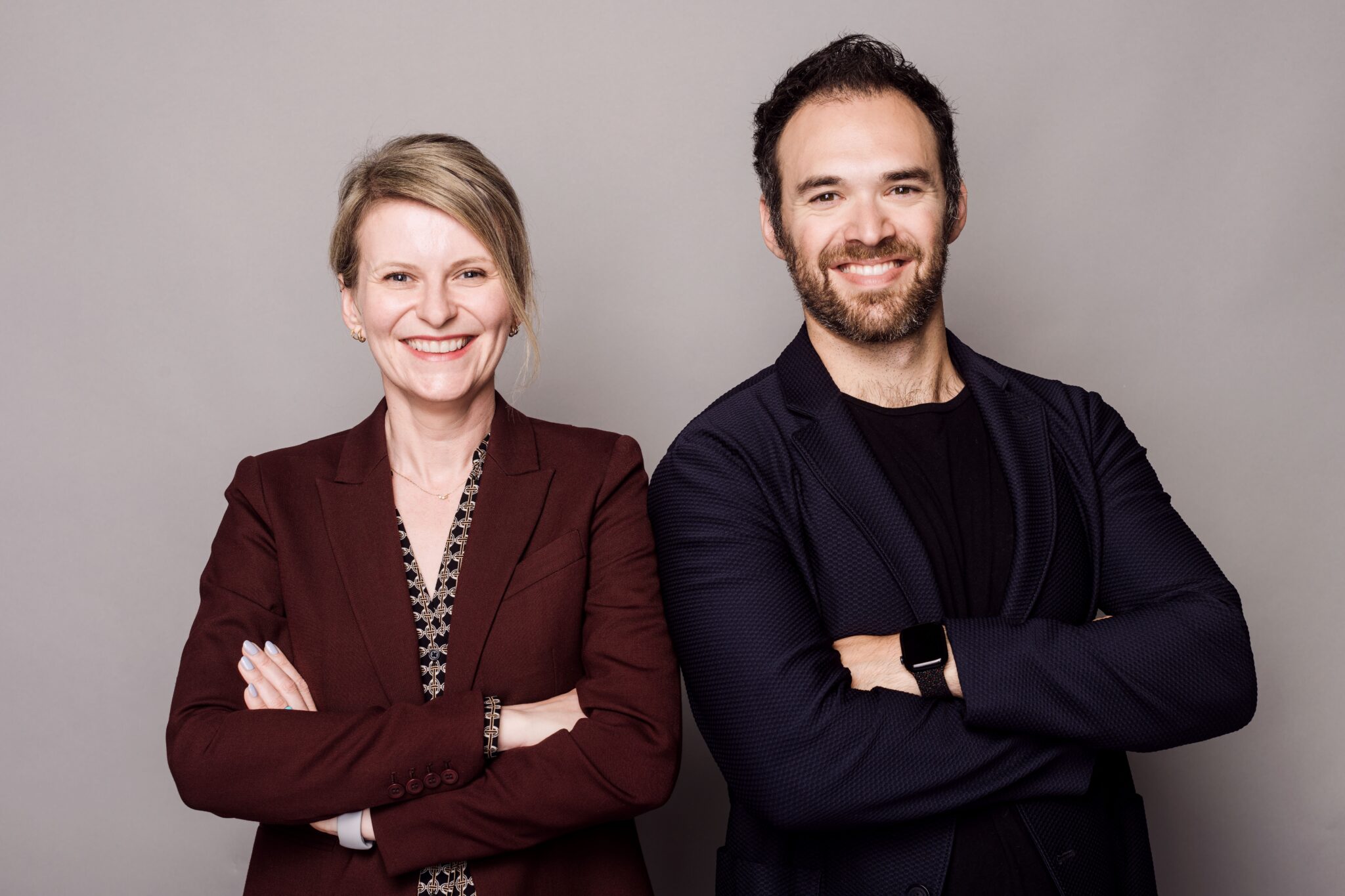 Kasia Gora and Josh March